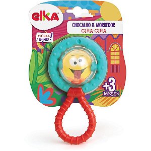 Mordedor Infantil Gira Gira com Chocalho