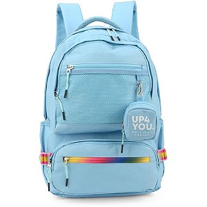 Mochila UP4YOU GRL Power para Notebook - Azul