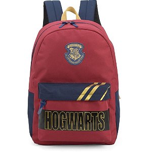 Mochila HARRY Potter Grande com Logo em Borracha 46X32X16CM