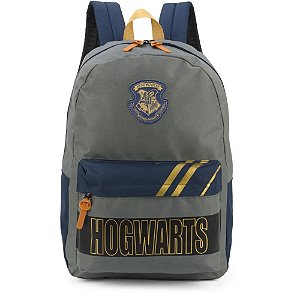 Mochila HARRY Potter Grande Cinza - 46X32X16CM