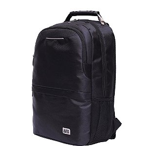 Mochila para Notebook Executiva 3 Bolsos Preta 3