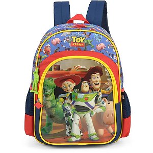 Mochila Infantil TOY STORY Grande Vermelha