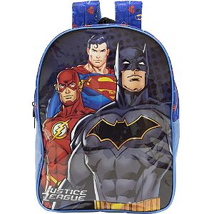 Mochila Infantil Liga da Justiça X