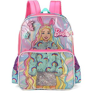 Mochila Infantil Barbie Grande PINK