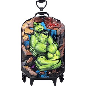 Mochila Infantil com Rodinha HULK
