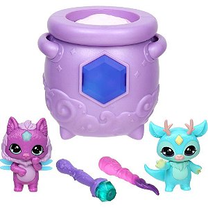 Miniatura Colecionável Magic Mixies Mixling TWIN SURP