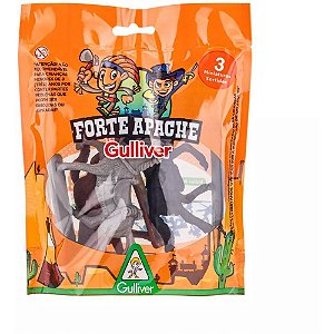 Miniatura Colecionável Forte Apache Cavalos Coloridos - KIT com 3 Peças