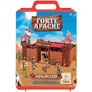 Miniatura Colecionável Forte Apache Batalha Junior