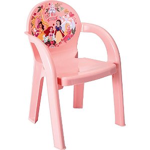 Mesinha e Cadeira Poltrona Infantil Princesas
