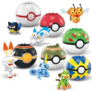 Mega Construx Pokémon Pokébola Colorida (sortido)
