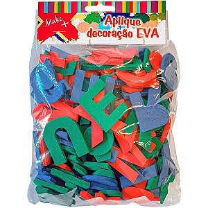 Material Didático EVA Alfabeto Móvel BIG com 148 Unidades