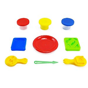 Massa para Modelar Criativa KITS Lanches Sortidos