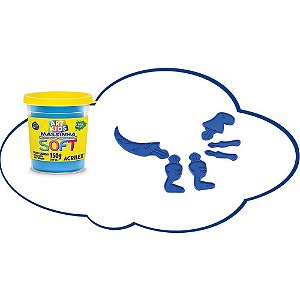 Massa para Modelar Criativa ART KIDS Dinossauro 2 Azul