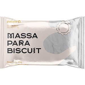 Massa de Porcelana Fria Biscuit 85G Branco - Caixa com 10 Unidades