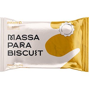 Massa de Porcelana Fria Biscuit 85G Amarelo Ouro CX com 10
