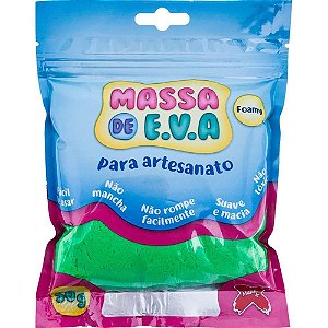 Massa de EVA Verde Escuro 50G