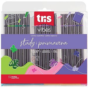 Marcador Artístico TRIS Vibes Primavera 19 Cores