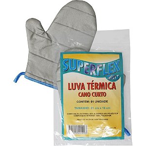 Luva Térmica 21X16CM Cano Curto