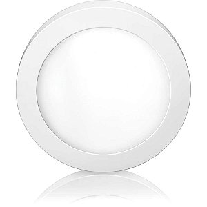 Luminária LED Redonda 18W Sobrepor 6500K
