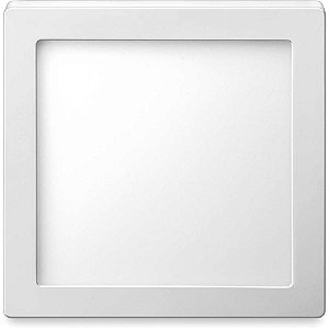 Luminária LED Quadrada 24W Sobrepor 6500K