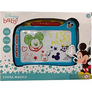 Lousa Infantil Mickey Mágica 19CM