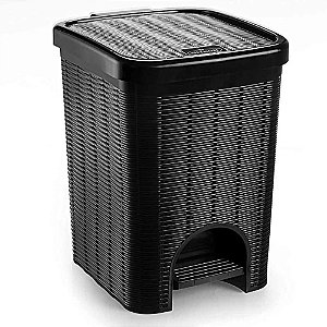 Lixeira Vime Preto 12L