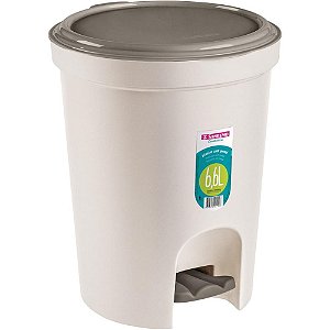 Lixeira Redonda com Pedal 6,6L