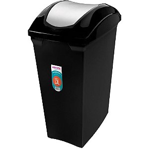 Lixeira Basculante 15L BLACK