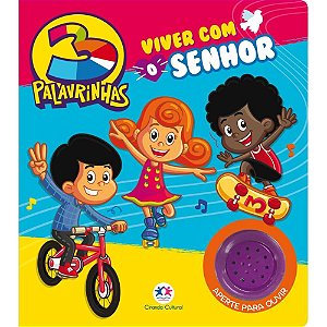 Livro Sonoro 3 Palavrinhas 18X16CM 6PGS
