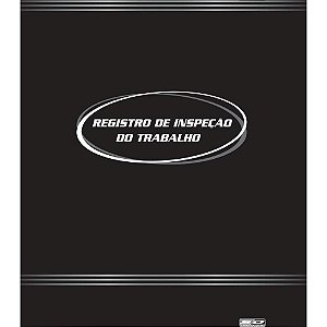 Livro Registro Inspeção do Trabalho 50 Folhas 215X315MM - Pacote com 10