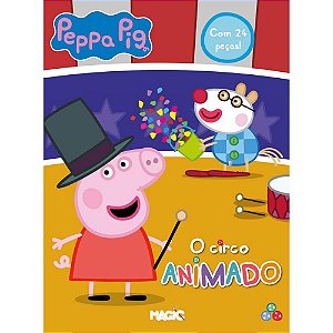 Livro QUEBRA-CABEÇA Peppa PIG 27X20CM 8PGS