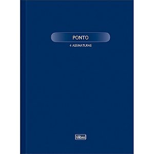 Livro de Ponto Ofício 100 Folhas Capa Dura PCT. com 05