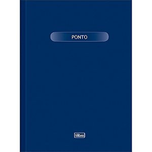 Livro Ponto 1/4 160 Folhas Pacote com 05