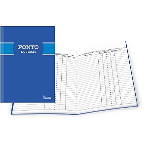 Livro Ponto 1/4 100 Folhas
