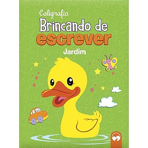 Livro Pedagógico Caligrafia Brincando de ESCREVER Jardim Nº02 Pacote com 5