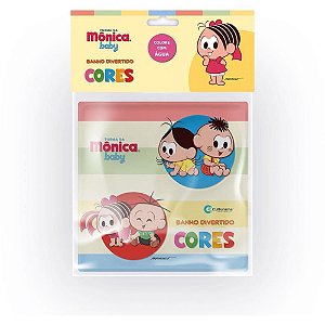 Livro para Banho Turma da Mônica 15,5X15,5CM 6P