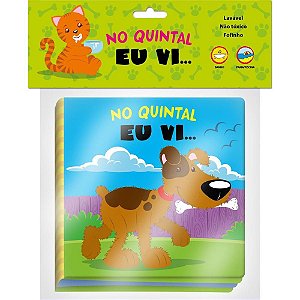 Livro para Banho NO Quintal EU VI 13,5X13,5 6PG