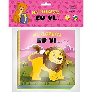 Livro para Banho NA Floresta EU VI 13,5X13,5 6P