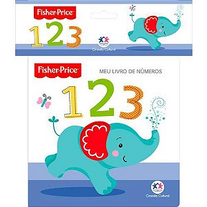 Livro para Banho Fisher Price Números 14X14 6PG