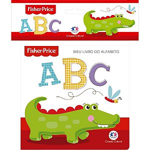 Livro para Banho Fisher Price Alfabeto 14X14 6P