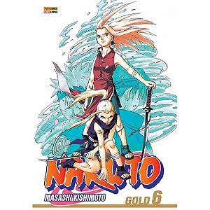 Livro Mangá Naruto GOLD Edition N°06