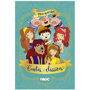 Livro Infantil Ilustrado Queridos Contos Classicos 128 Paginas