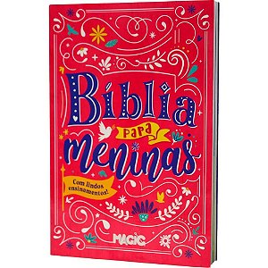 Livro Infantil Ilustrado Bíblia para Meninas 20X14CM 128PG
