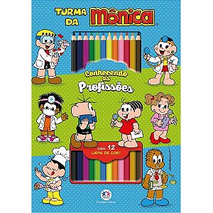 Livro Infantil Colorir Turma da Mônica KIT Colorir