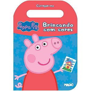 Livro Infantil para Colorir Peppa PIG - CARREGUE-ME - 32 Páginas