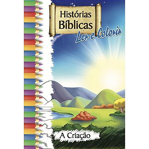 Livro Infantil Colorir Bíblia Solapa Grande com 10 LIVR PCT com 10