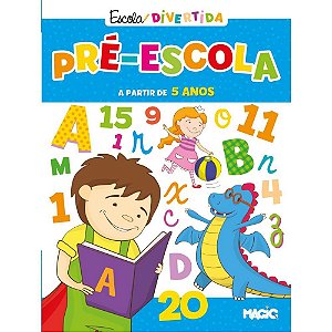 Livro Ensino PRÉ-ESCOLA 48 Páginas 28X21CM