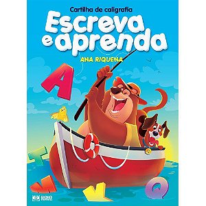 Livro Cartilha Caligrafia Escreva e Aprenda