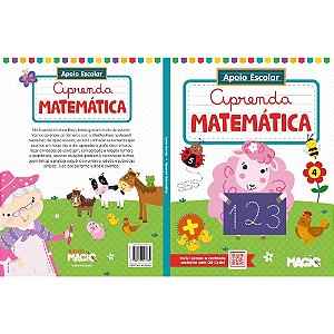 Livro Cartilha Aprenda Matemática - 96 Páginas