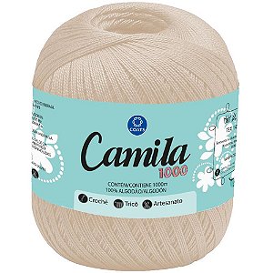 Linha para Crochê Camila 00105 Bege PCT com 06